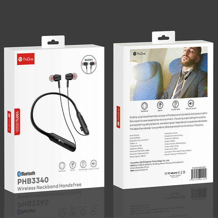 هنذفری بلوتوثی پرووان مدل PHB-3340