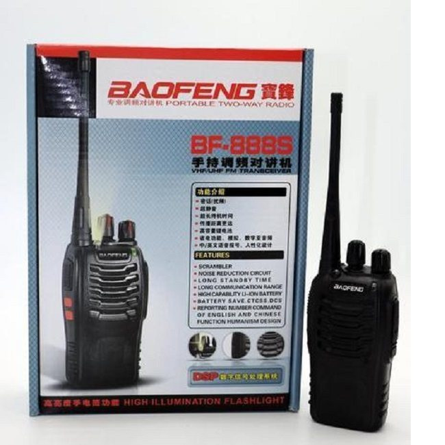 بیسیم باوفنگ مدل BF-888s اصل بسته دو عددی