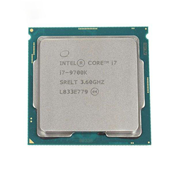 پردازنده مرکزی اینتل سری Coffee Lake مدل i7-9700K Tray استوک
