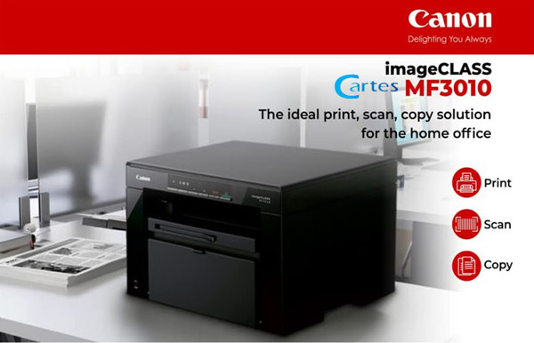 پرینتر چندکاره لیزری کانن مدل imageclass MF3010