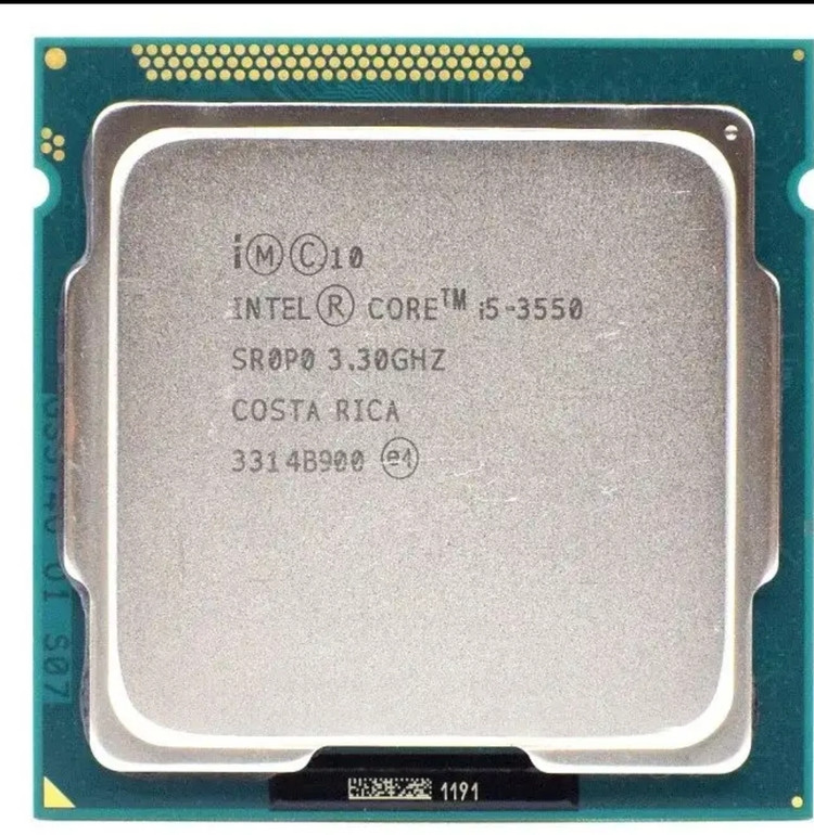 پردازنده کامپیوتر اینتل Core i5-3550 Ivy Bridge استوک