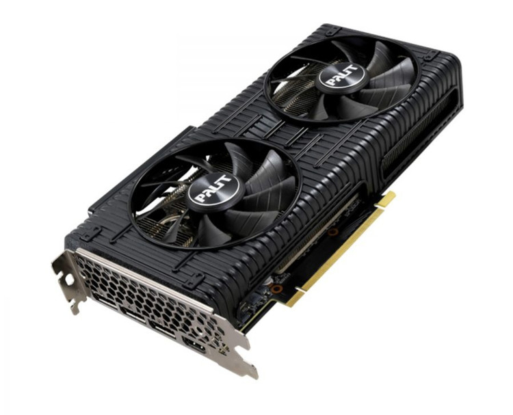 کارت گرافیک استوک پلیت مدل GeForce RTX 3060 12GB Dual