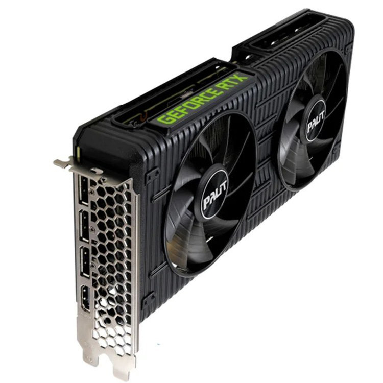 کارت گرافیک پالیت GeForce RTX 3060 Dual حافظه ۱۲ گیگابایت GDDR6