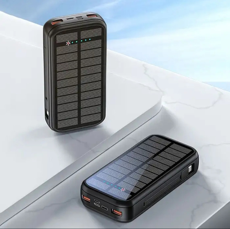 پاوربانک گرین لاین مدل PD20W solar 2 ظرفیت 20000 میلی آمپر ساعت