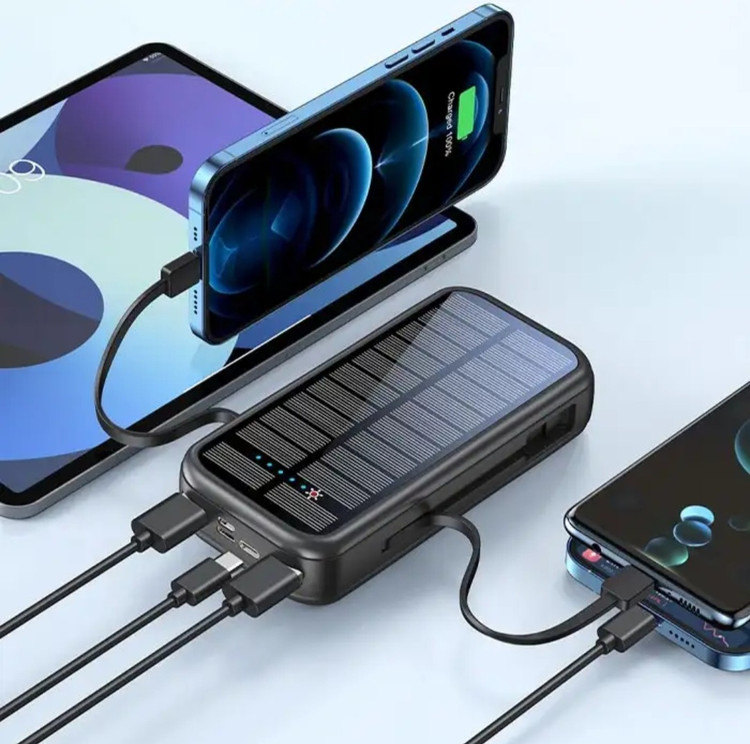 پاوربانک گرین لاین مدل PD20W solar 2 ظرفیت 20000 میلی آمپر ساعت